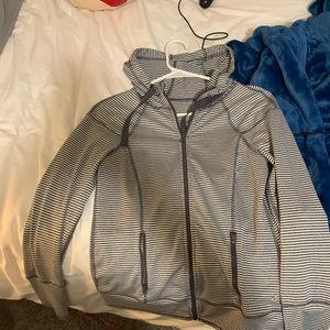 Zip up jacket with hood